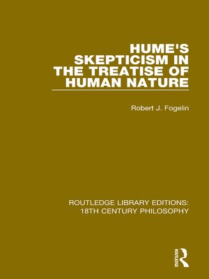 cover image of Hume's Skepticism in the Treatise of Human Nature
